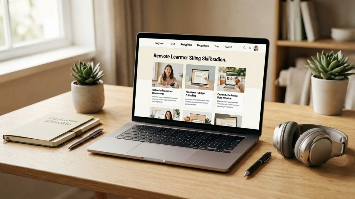 Best Online Courses & Essential E-Learning Tools 2026 | Beginner-Friendly Remote Skill-Building Setup