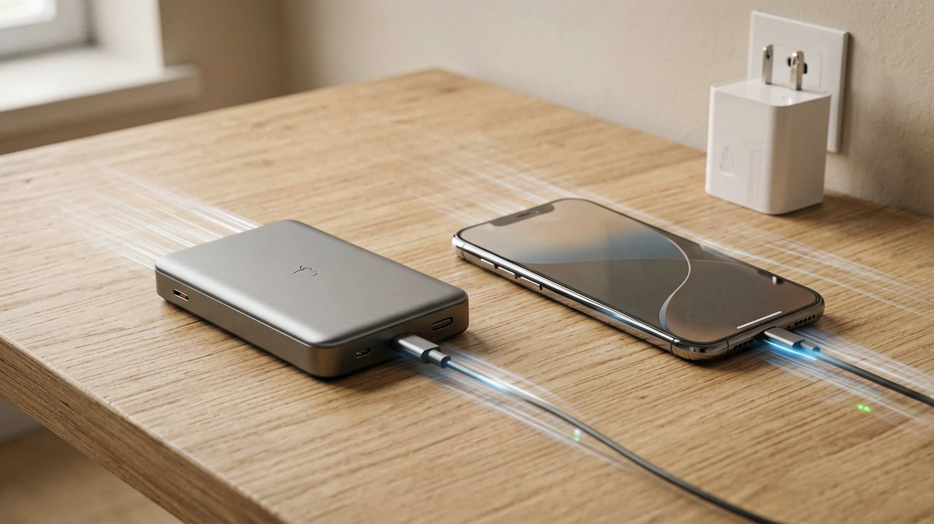 Wireless Portable Charger vs. Wall Fast Charger 2026 | Portability, Charging Speed & Safety Full Comparison