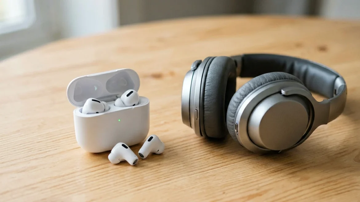 Wireless Earbuds vs. Over-Ear Headphones 2026 | Full Feature & Scenario Comparison