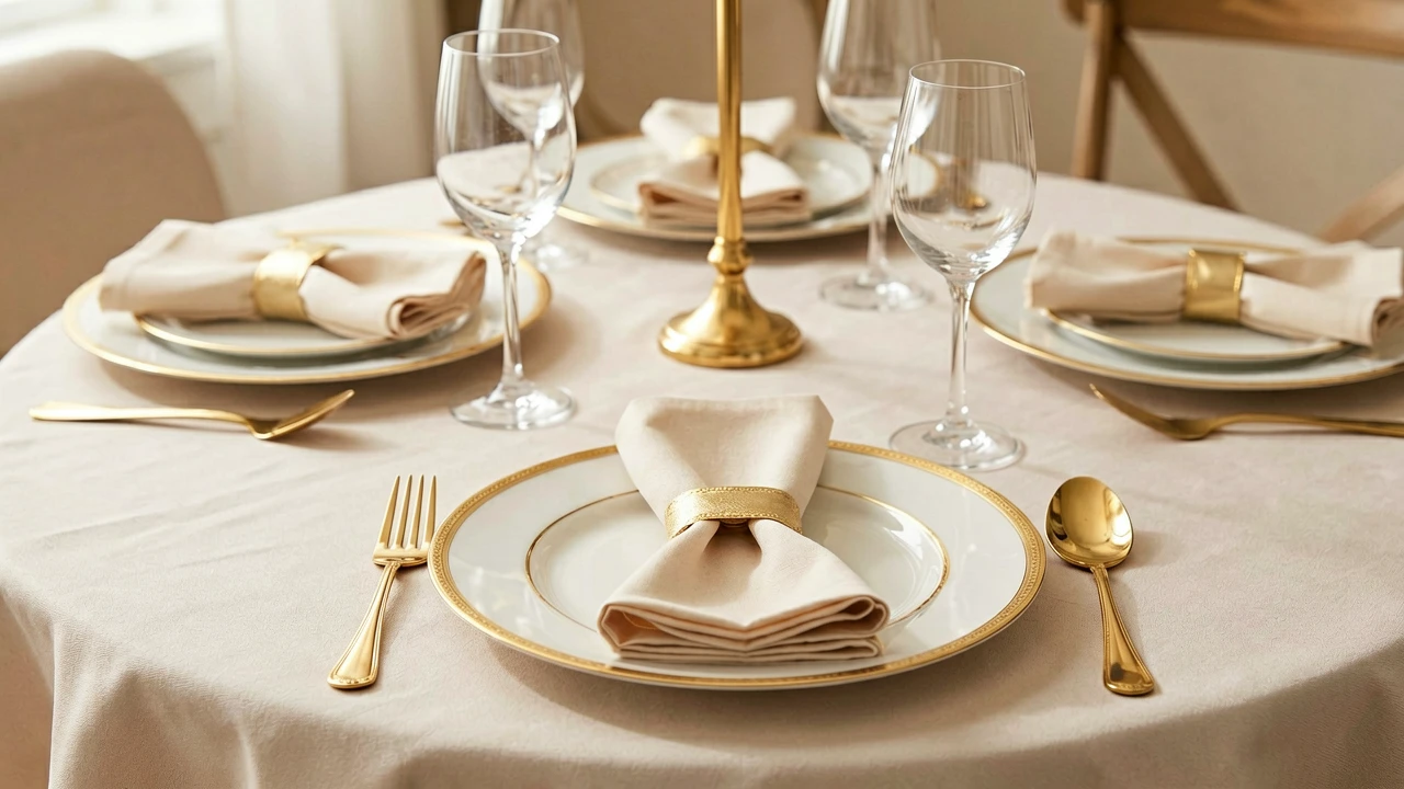 Elegant disposable party supplies?